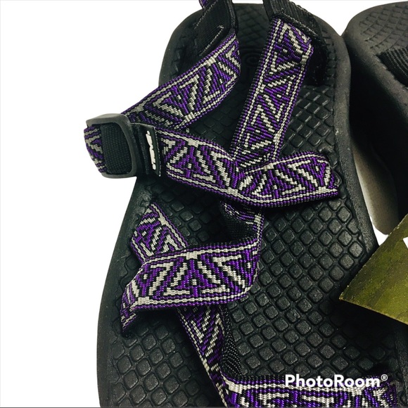 NWT Teva Women's Casual Athletic Hiking Sandals Size 8 Purple/Grey/Black NEW - Picture 11 of 13